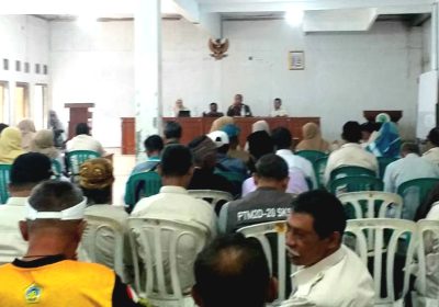 Rakor Persiapan Hari Krida Pertanian HKP di Sumberjaya