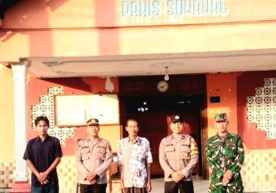 Polres Jepara Kawal Rangkaian Peringatan Kenaikan Isa Almasih