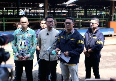 Jelang Idul Adha Subdit Indag Ditreskrimsus PM Cek Kesehatan Hewan Kurban di Dharma Jaya