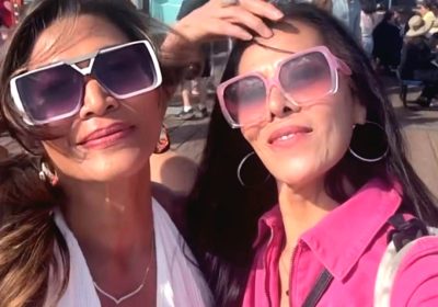 Shasha Bunyamin dan Anne J Coto Reuni Haru di Los Angeles Setelah 10 Tahun Berpisah