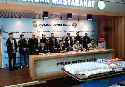 Ribuan Obat Keras Disita Subdit Indag Ditreskrimsus Polda Metro