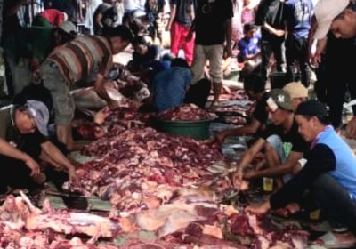 29 Hewan Kurban Disembelih di Mushollah An-Najah Jakarta Barat