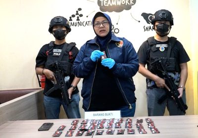 Miliki 30 Pcs Narkotika Etomidate Pria ini Dibekuk Ditresnarkoba PMJ