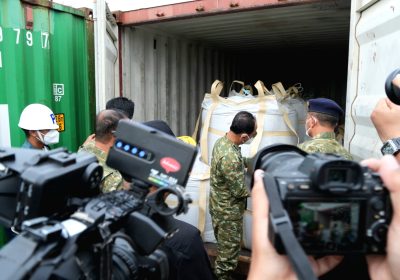 Satgas PKH Tinjau 25 Kontainer Berisi Mineral Rare Earth di Batam
