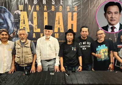 Kolaborasi PWI Jaya Sie Musik dan Film dan Tiga Jantung Sukses Gelar Konser “Mahabbah Alah Pakem 9”