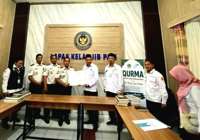 Kemenag Pati salurkan Al-Quran Melalui Program QURMA di Lapas Kelas IIB