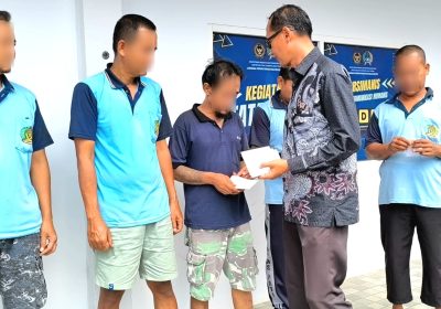 Warga Binaan Lapas Pati Terima Premi Periode Mei 2026 Hasil Pembinaan Kemandirian