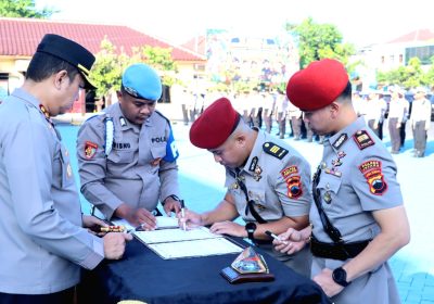Estafet Kepemimpinan di Polres Jepara: Kasat Reskrim dan Kasat Binmas Resmi Berganti