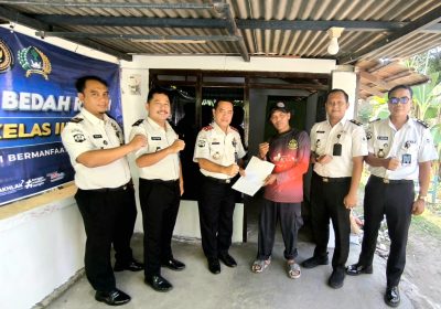 Lapas Pati Ubah “Rumah Lapuk” Jadi Kokoh di Program Bedah Rumah