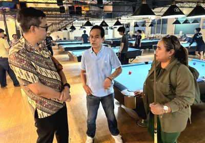 Siwo Jaya Pastikan Hadiah Uang Rp15 Juta di Turnamen Biliar Antarwartawan dan Umum