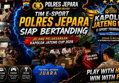 Tim E-Sport MLBB Polres Jepara Gelar Sparing Jelang “Kapolda Jateng Cup 2026”