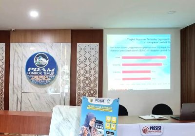 PDAM Lotim Terima Tingkat Kepuasan Publik Tertinggi di Antara BUMD