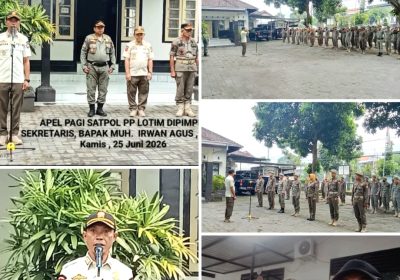 Satpol PP Lombok Timur Apresiasi Kinerja Personel dan Kondusivitas Kawasan Ekas