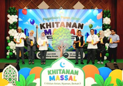 Melalui Program ParenTRING, PT Pegadaian (Persero) Kanwil IX Jakarta 2 Gelar Khitanan Massal Tahun 2026