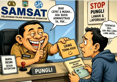 HUT Bhayangkara Polri ke-80 Sebaiknya Berantas Pungli dan Calo di Kantor Samsat
