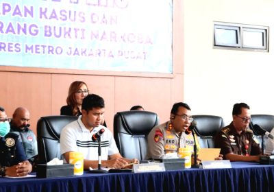 Polres Metro Jakpus Ungkap 12 Kasus Narkoba Selama Juni 2026, 15 Tersangka diamankan