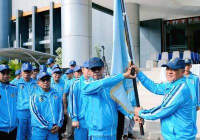 Bupati Resmi Lepas Kontingen Lotim Menuju Porprov NTB Bidik Juara Umum Berbagai Cabor
