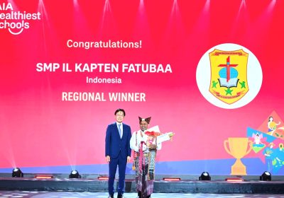 SMP dari Indonesia Raih Juara Utama AIA Healthiest Schools Competition 2026 dan Hadiah US$40.000 Berkat Produk dari Limbah