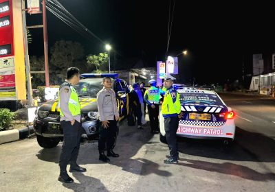 Polres Jepara Gelar Patroli Skala Besar Minggu Dini Hari Jalanan Harus Aman
