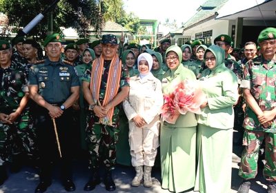 Kodim 1615/Lombok Timur Gelar Pisah Sambut Dandim, Letkol (Inf) Hadiyansyah Resmi Lanjutkan Kepemimpinan