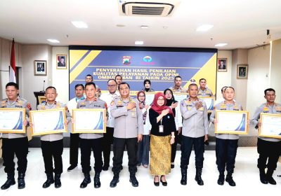 10 Polres Jajaran Polda Jateng Raih Predikat Pelayanan Sangat Baik dari Ombudsman RI
