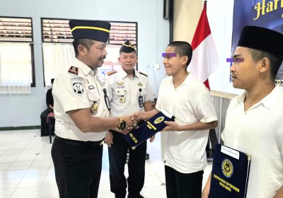 19 Anak Binaan LPKA Kelas II Loteng Resmi Terima Remisi di Hari Anak Nasional 2026