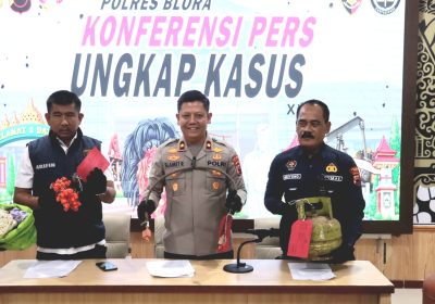 Polres Blora Bongkar Praktik Pengoplosan Gas LPG Bersubsidi di Kunduran, Ratusan Tabung Disita