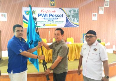 Robby Oktora Romanza Nahkodai PWI Pesisir Selatan 2026–2029, Menang Telak 7 Suara