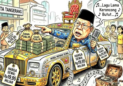 Ini Alasan Wali Kota Tangerang Benyamin Davnie Sewa Mobil Senilai Rp19,95 Miliar, Lagu Lama Keroncong Butut