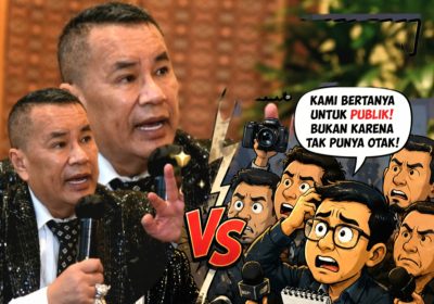 Hotman Vs Wartawan: Siapa yang Tak Punya Otak dan Punya Otak